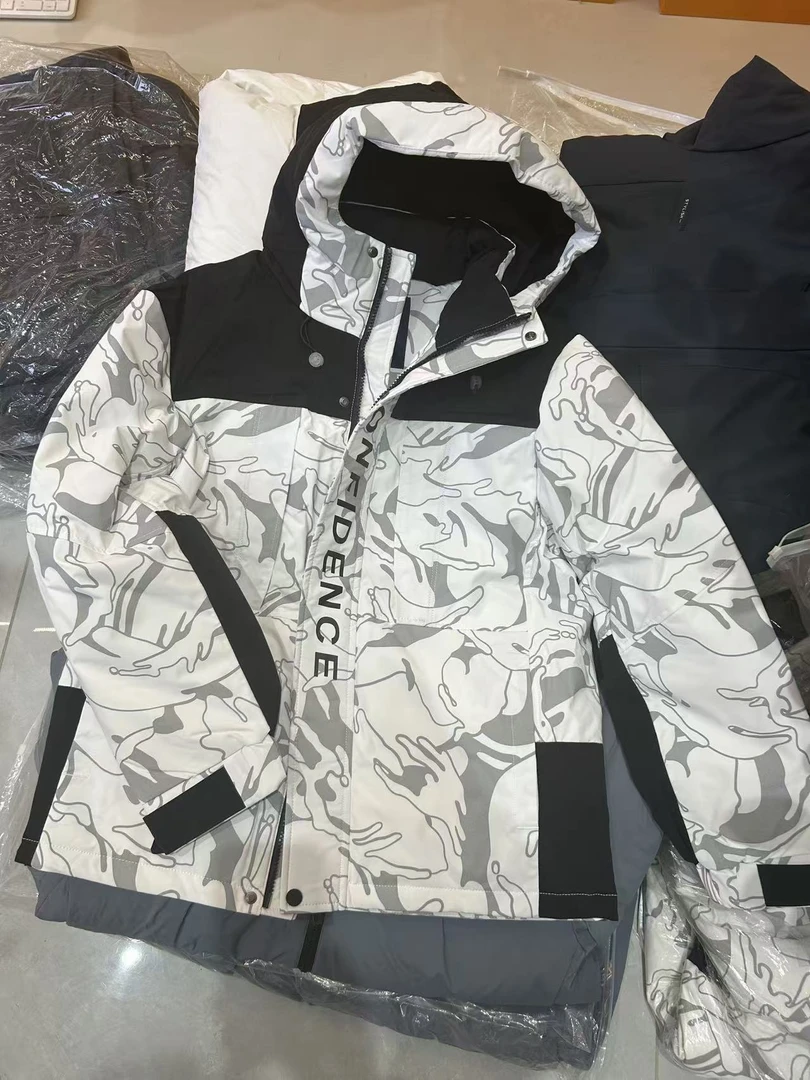 撤柜H家剪标编码下单601-700拉链绒子冬季男士外套羽绒服连帽