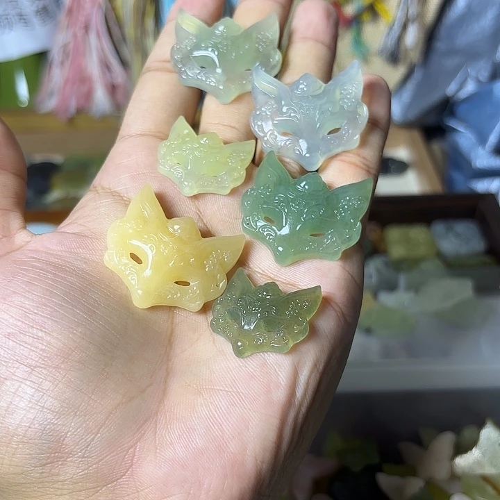 岫玉未镶嵌吊坠(不含链)