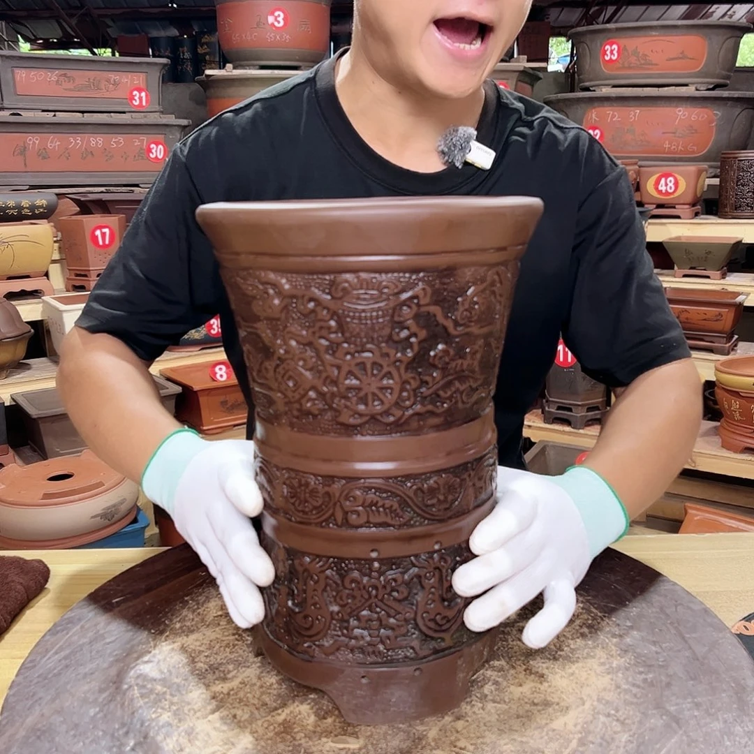 紫砂花盆工厂直发