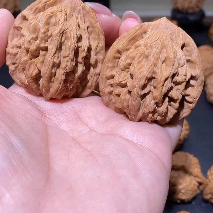 把件文玩核桃43虎头