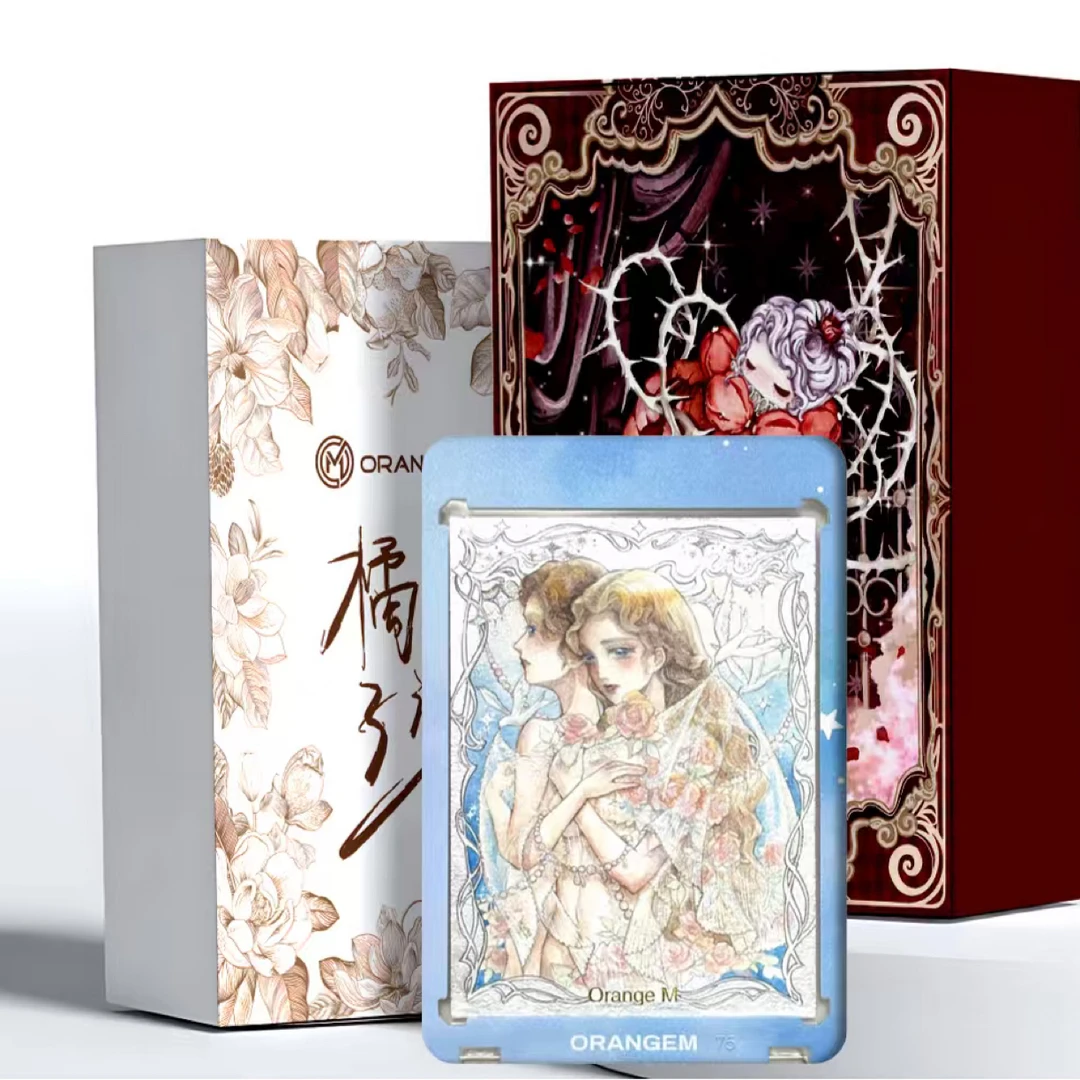 橘子漫工作室花语绘境系列手绘卡盲盒(直播间代拆)