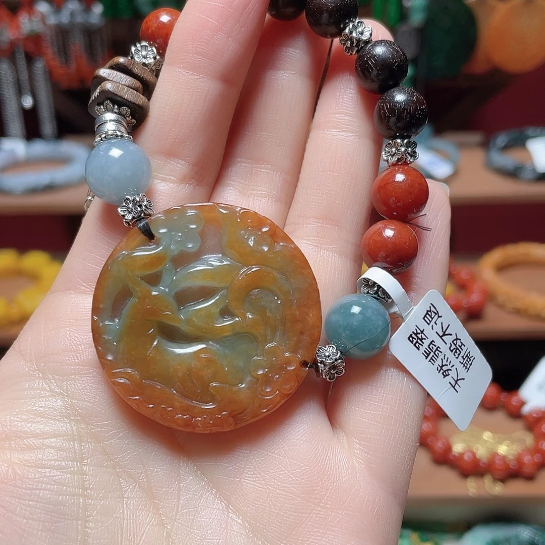 翡翠未镶嵌手链饰品