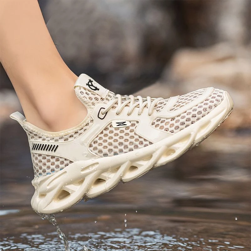 韩版飞织鞋2025夏季新款学生运动鞋健身跑步休闲