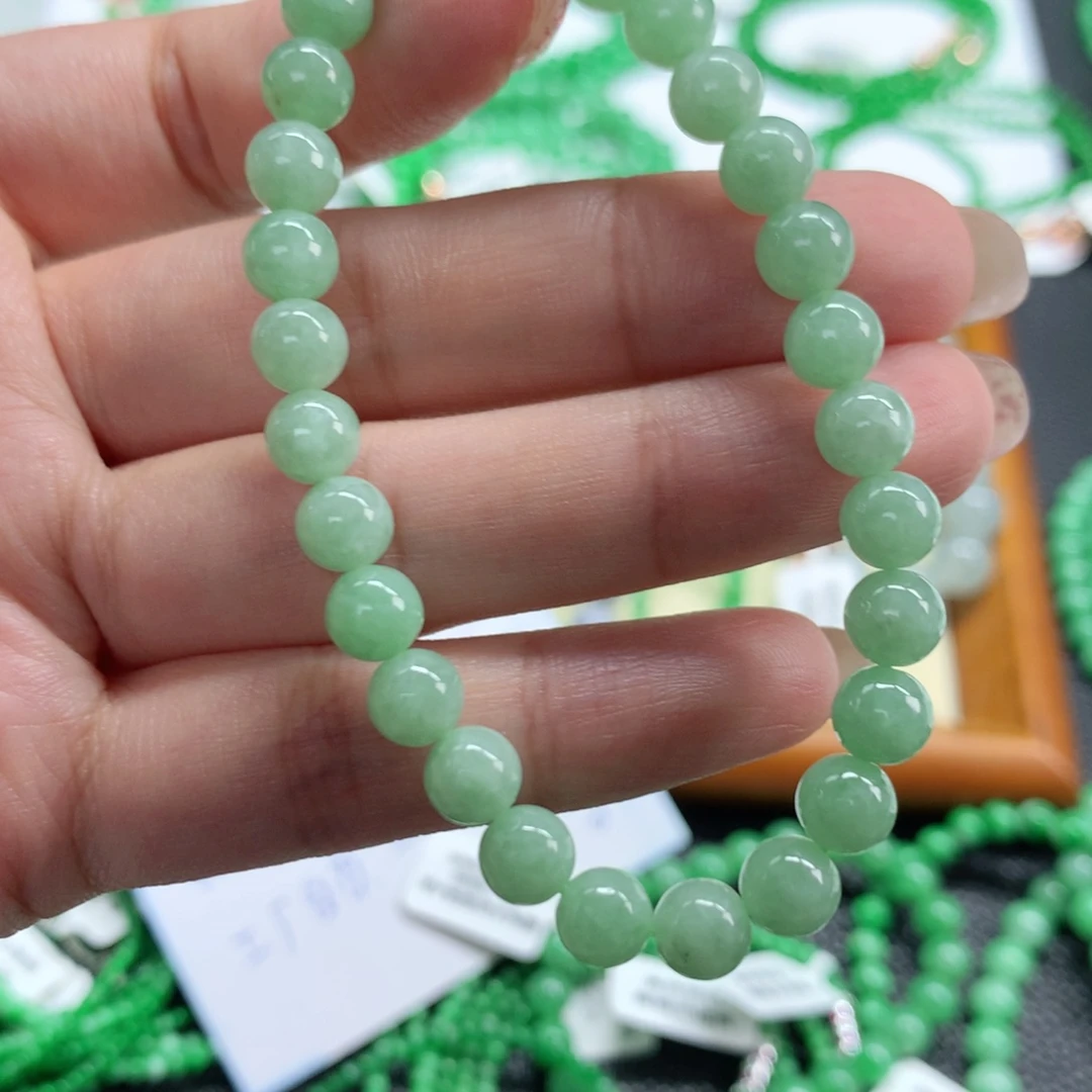 翡翠未镶嵌手链翡翠