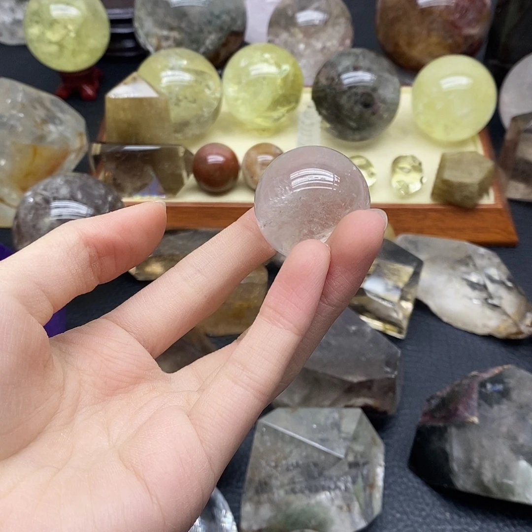 珠宝半成品未镶嵌水晶200水晶石