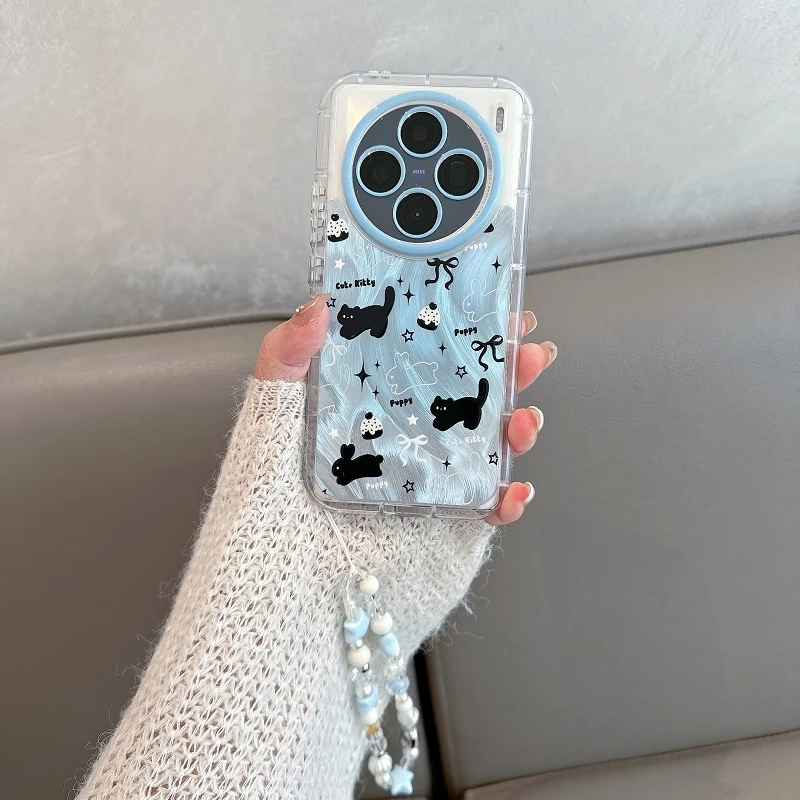 适用vivox200手机壳pro女可爱x200s动物promini新款ultra全包防摔