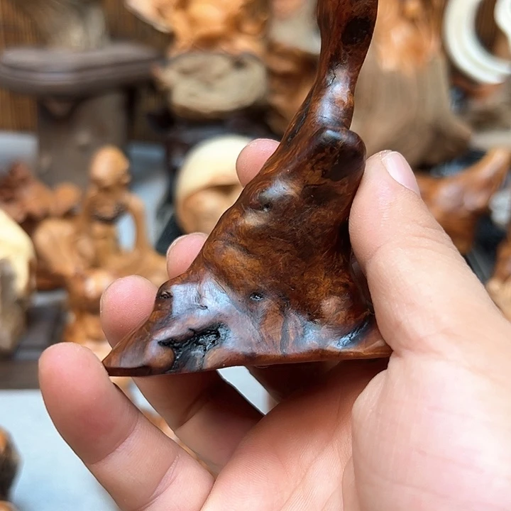 柏木手把件的设计和制作