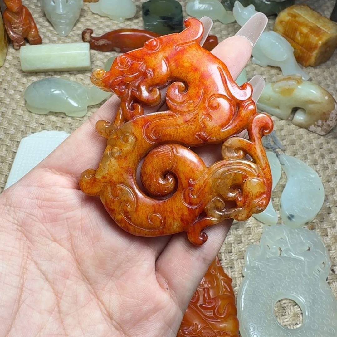 白玉菩提吊坠挂件