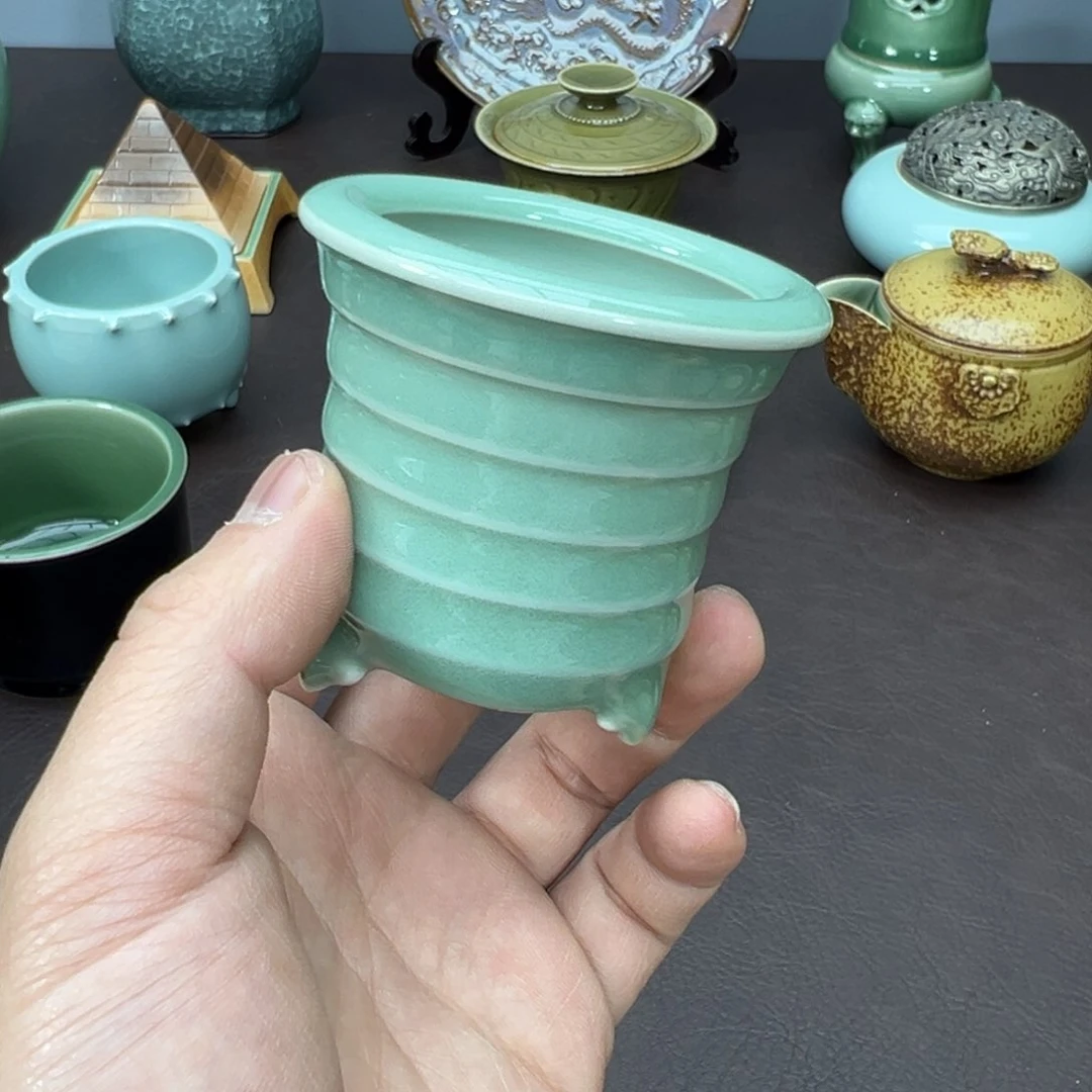 青瓷茶器青瓷茶器微瑕