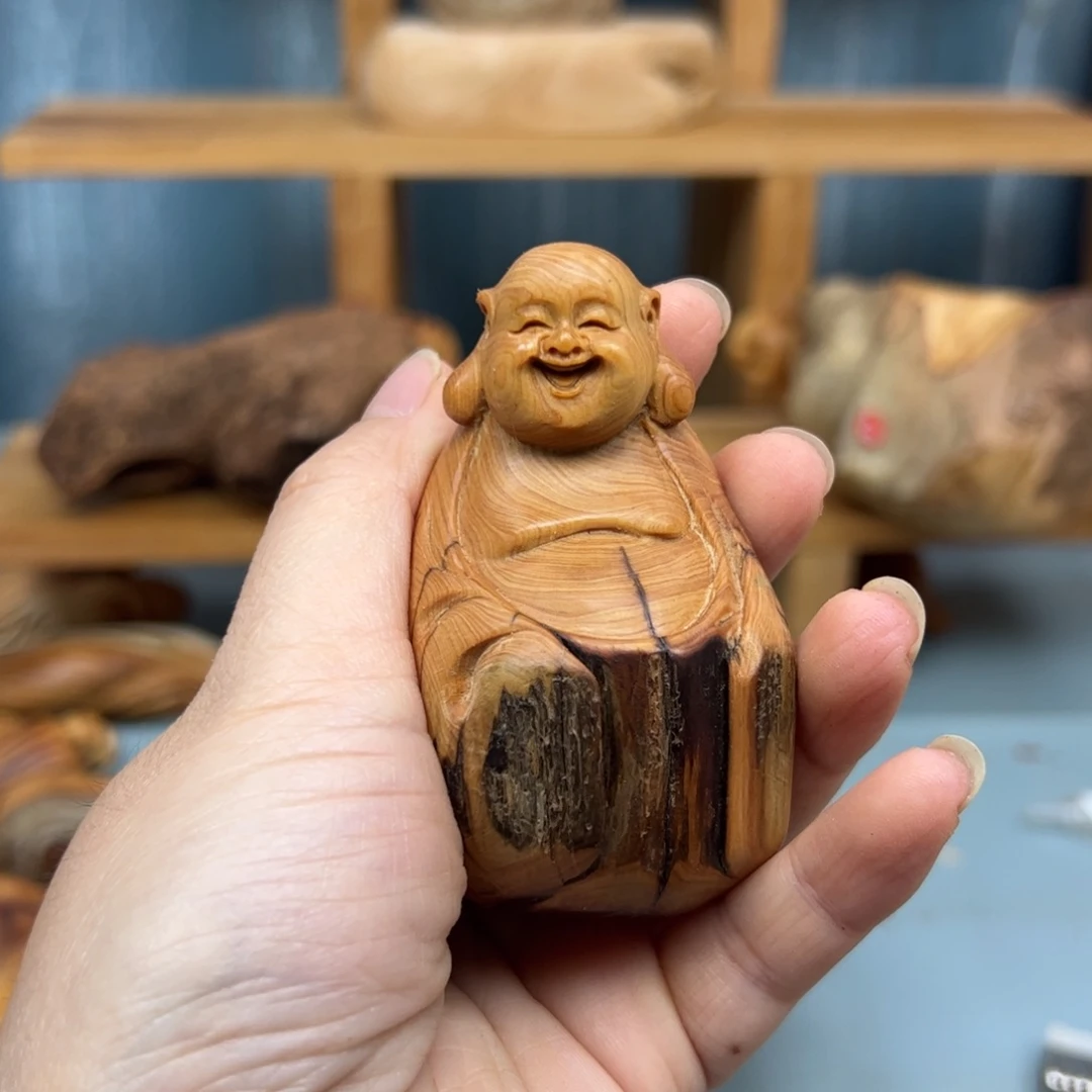 柏木崖柏木摆件手把件