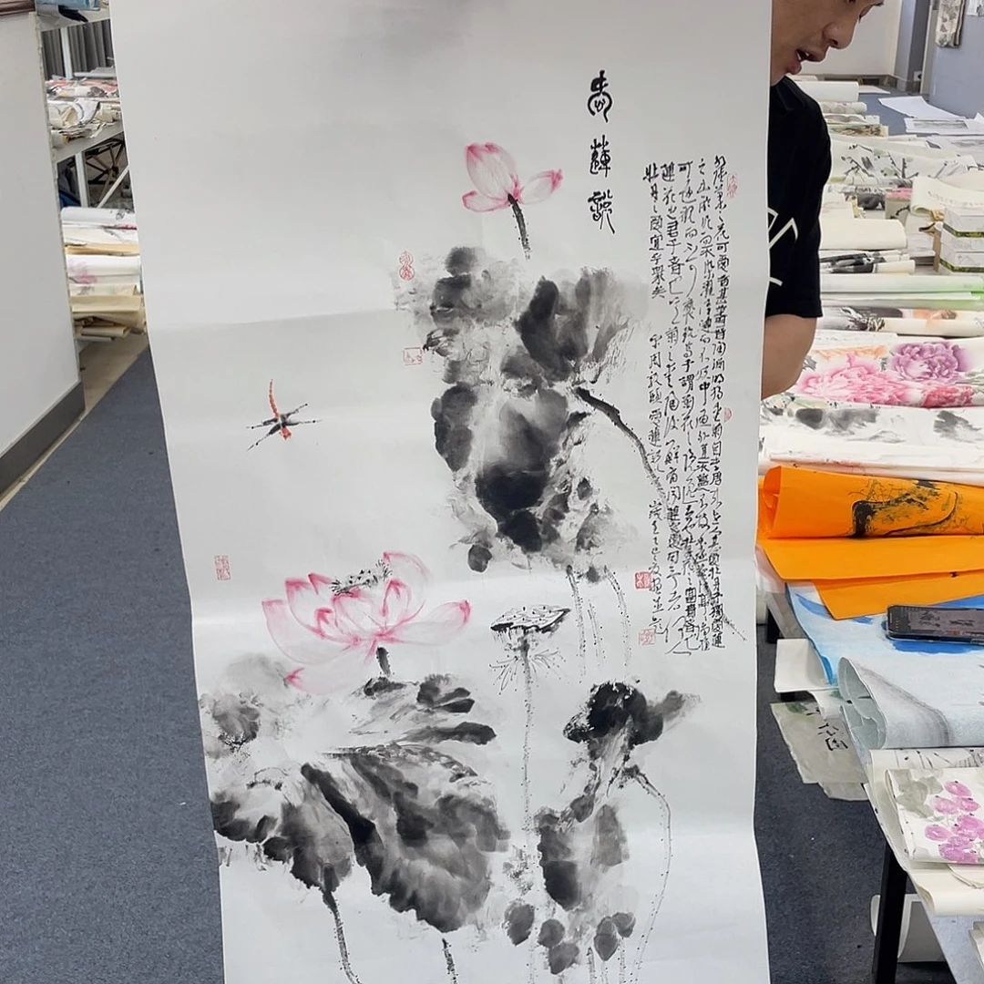 国画纯手绘字画宣纸