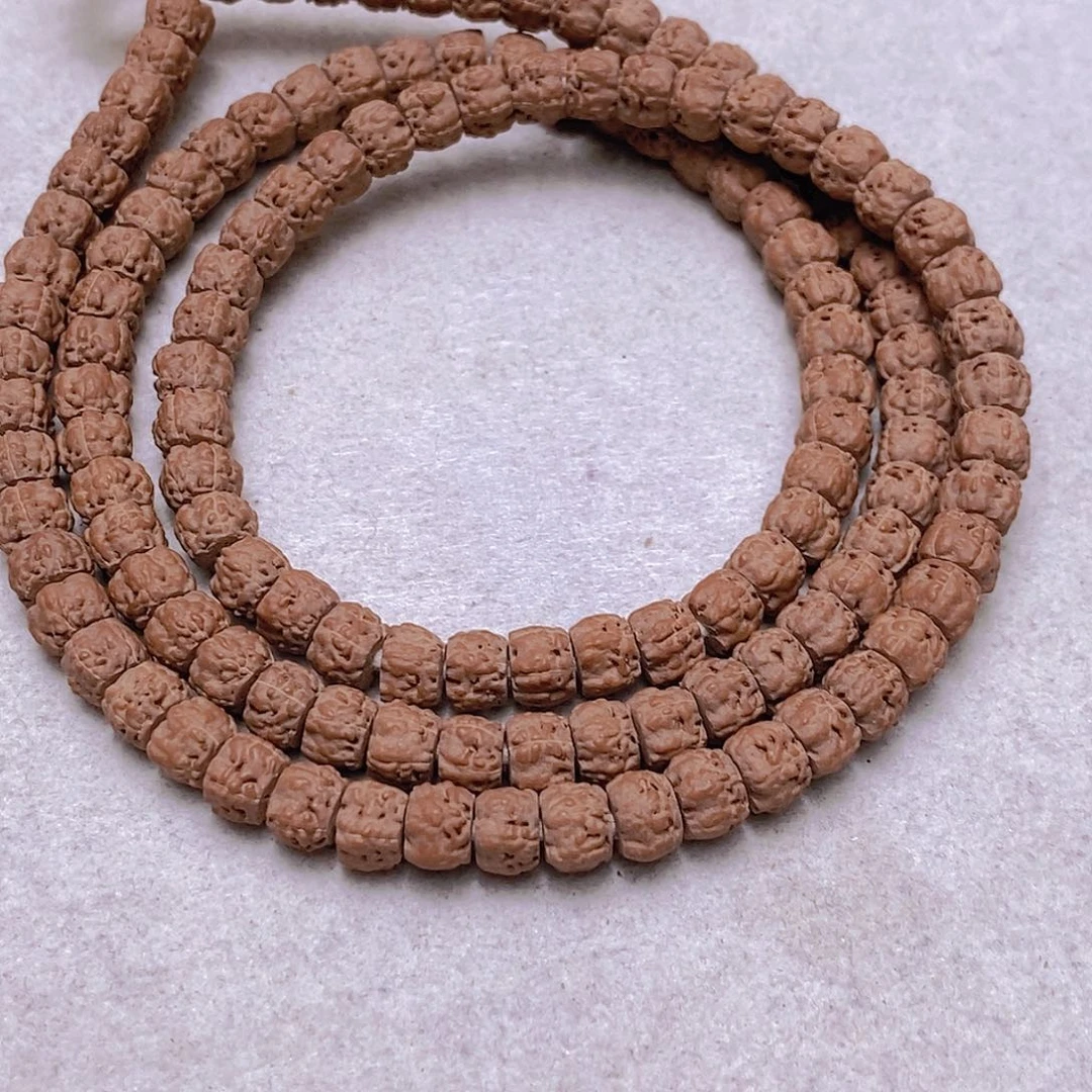 金刚菩提手串龙切小佛手108颗