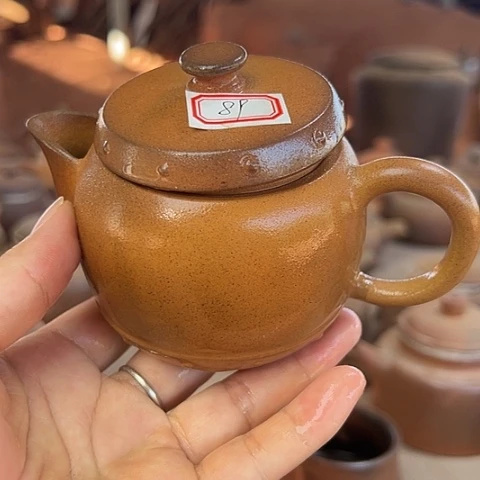 戬谷龙窑柴烧茶壶89