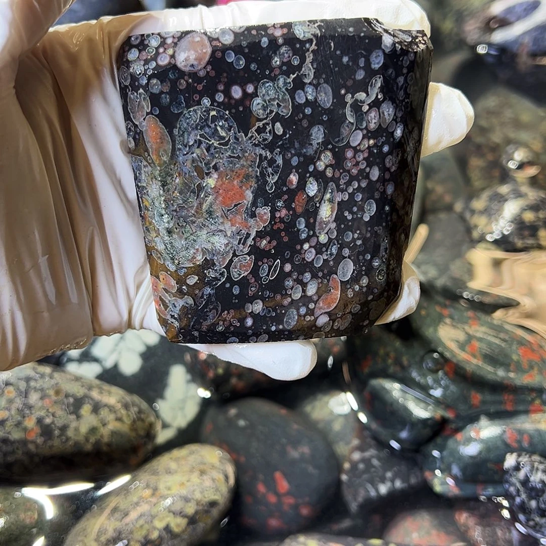 梅花玉鱼缸石茶周边微瑕不退不换