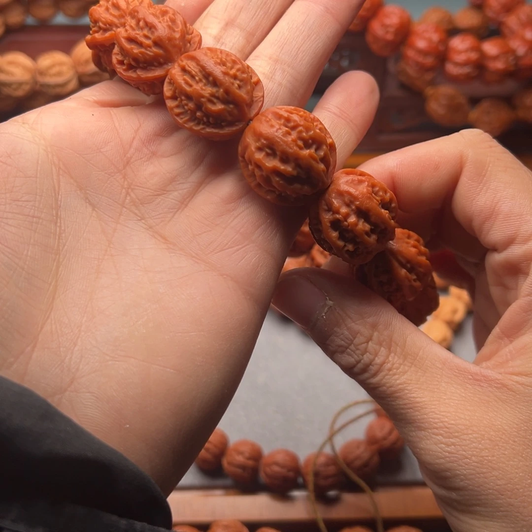 文玩核桃手串24京八棱手持