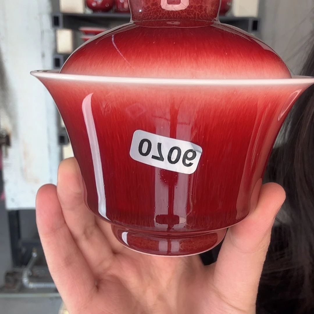 碗景德镇郎红陶瓷