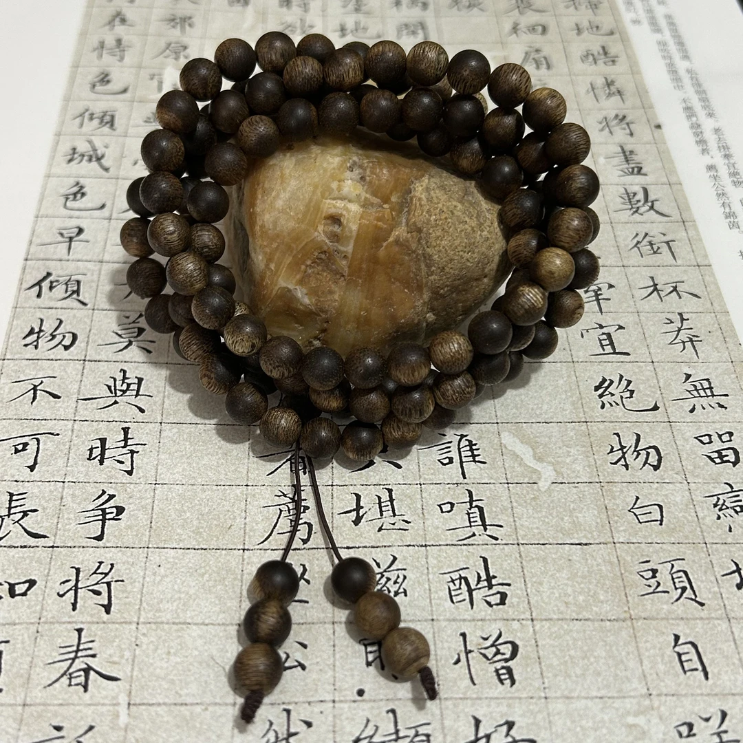 z-1010【芽庄白奇楠沉水】8mm，47.18g