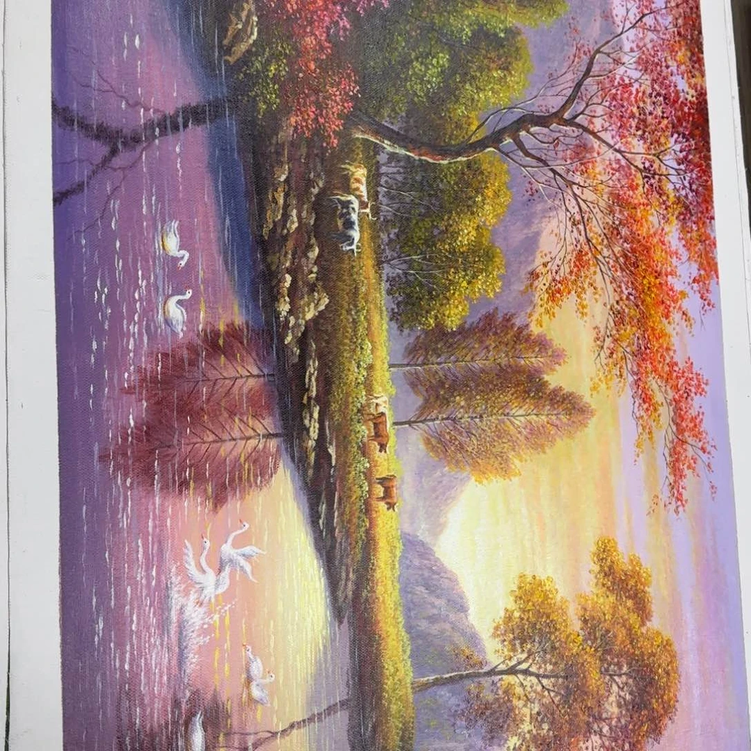 油画你在我心里是个什么