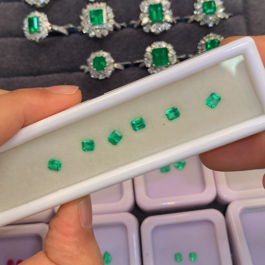 裸石未镶嵌祖母绿专***气1.49ct哥伦比亚