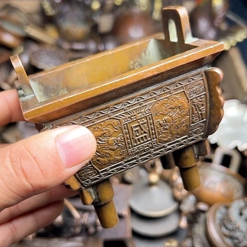 铜制文玩把玩物件