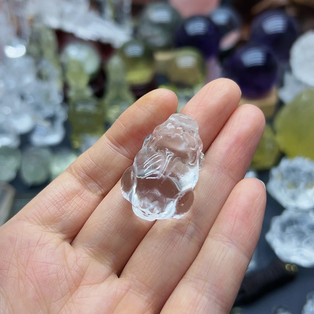 水晶吊坠(赠链)未镶嵌吊坠