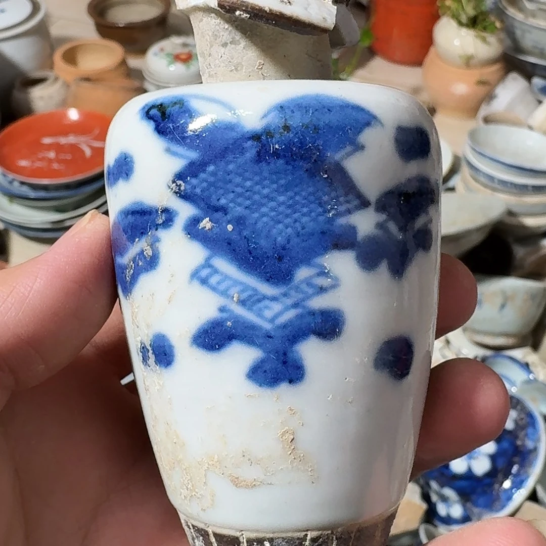 古***堂瓷片瓷片标本，顺丰包邮