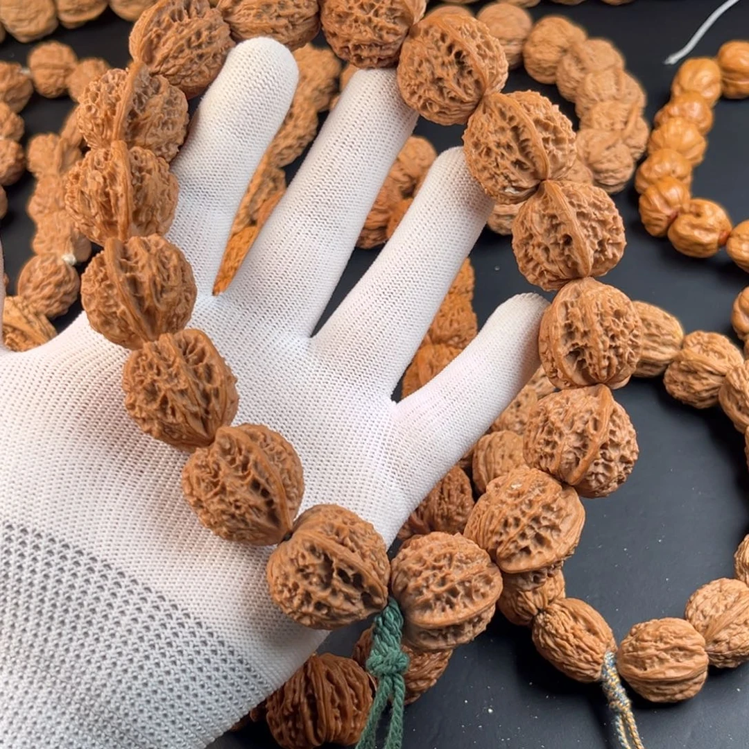 仔***仔吊坠文玩核桃野麻核桃