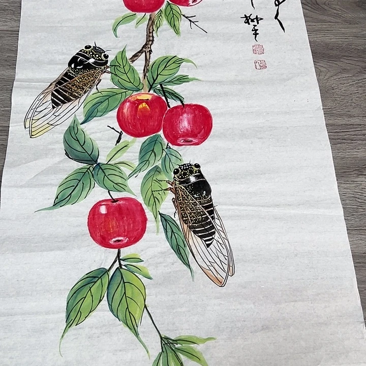 国画恭喜发财恭喜发财