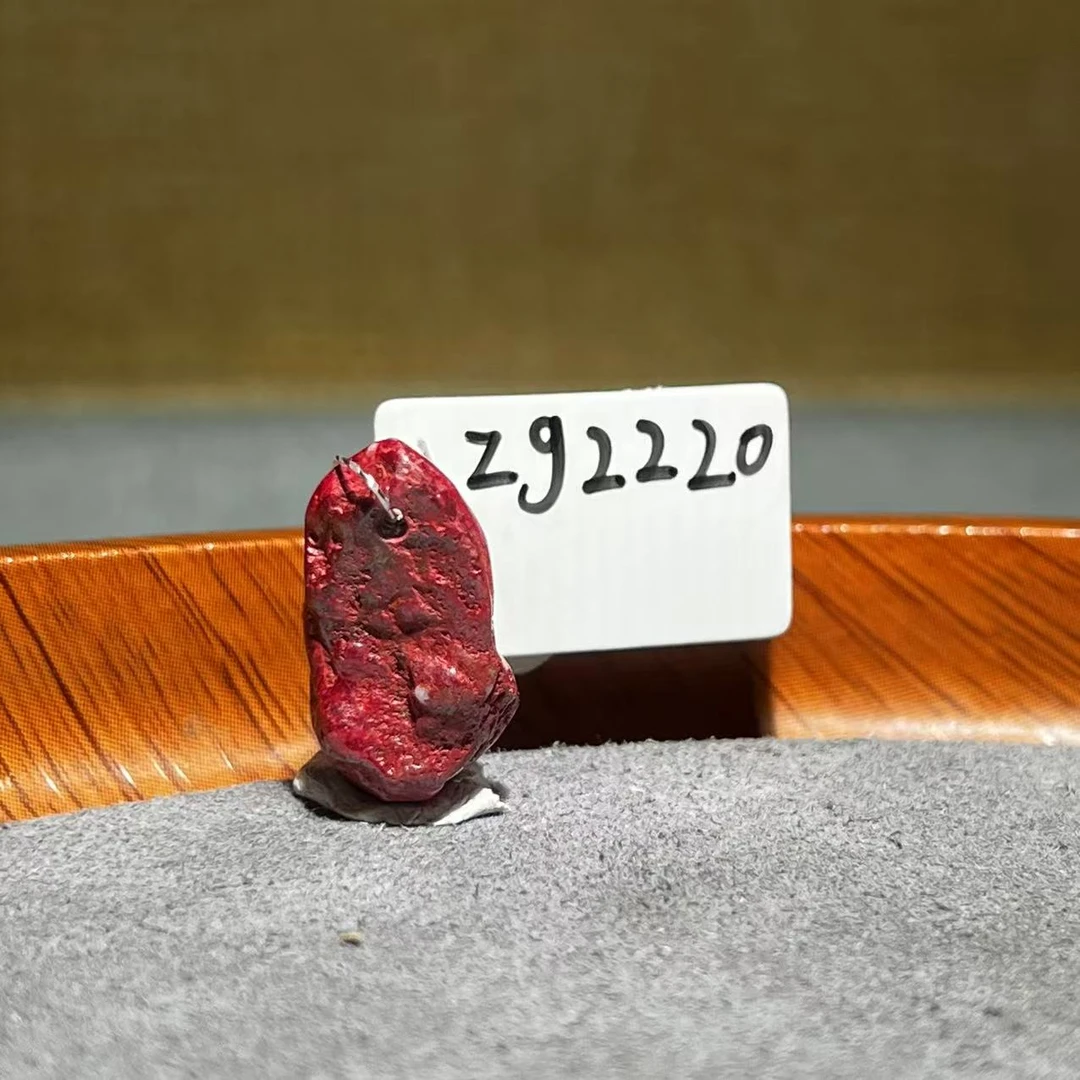 天然辰砂【张老斯珠宝】天然朱砂随形吊坠zg2220