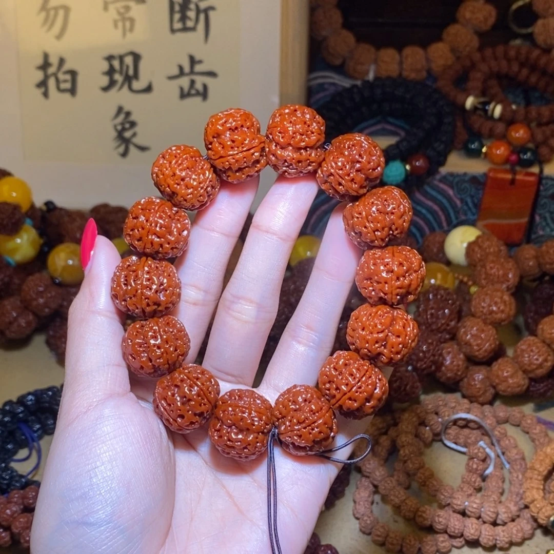 金刚菩提吊坠215玉华古龙满肉精品头货一物