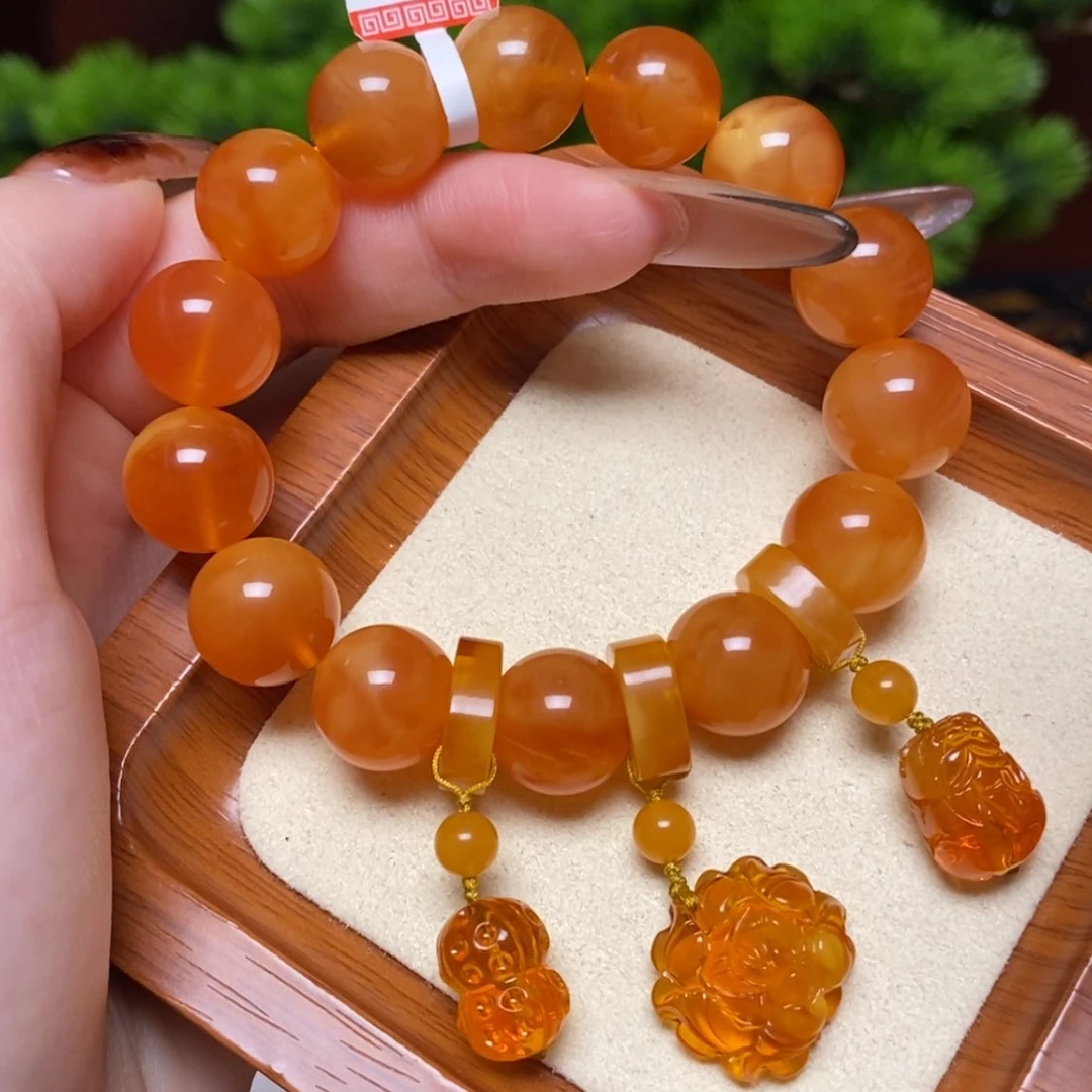 【闪购商品】手链蜜蜡未镶嵌手串