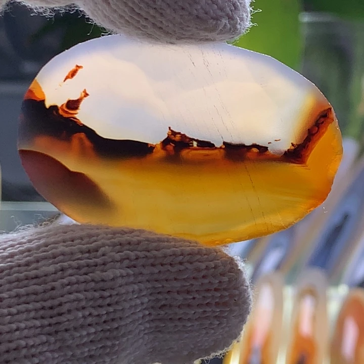 未镶嵌玛瑙/玉髓珠宝半成品217