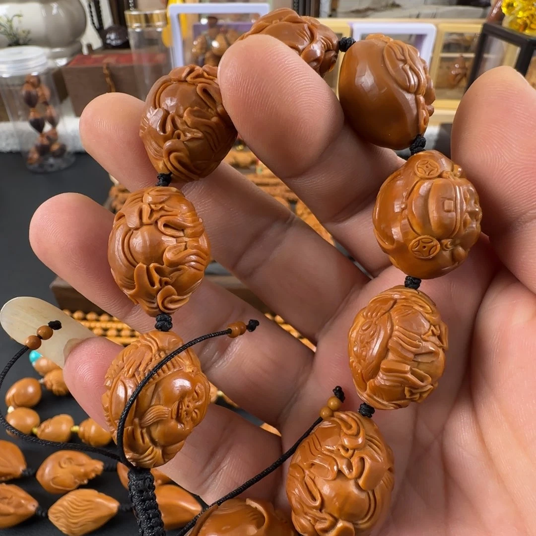 橄榄核手串/手链财神