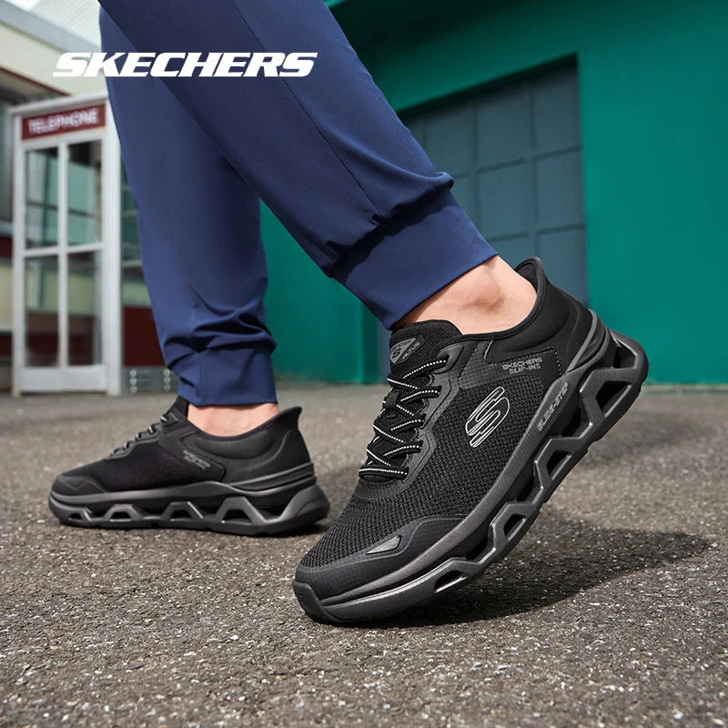 【斯凯奇闪穿鞋】闪穿鞋男款运动鞋休闲透气复古轻盈一脚蹬-232922