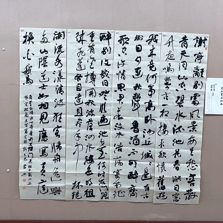 书法艺****）雷平180*48*4㎝内蒙古******
