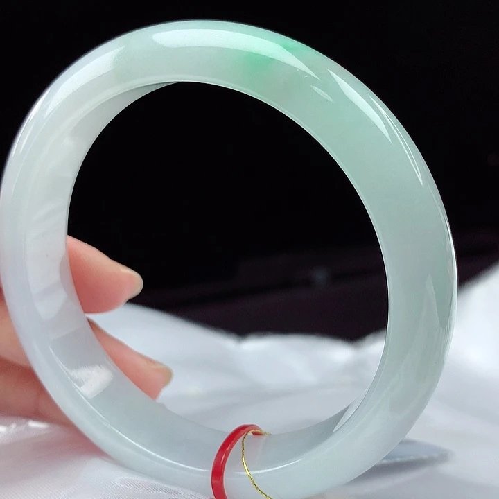 翡翠未镶嵌手镯57圈3948