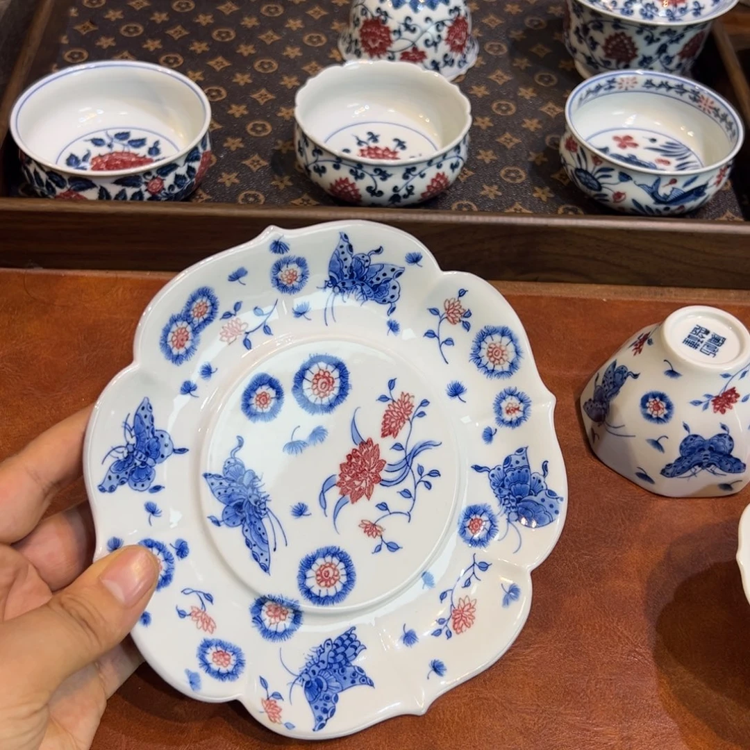 摆件陶瓷微瑕景德镇茶器百宝箱