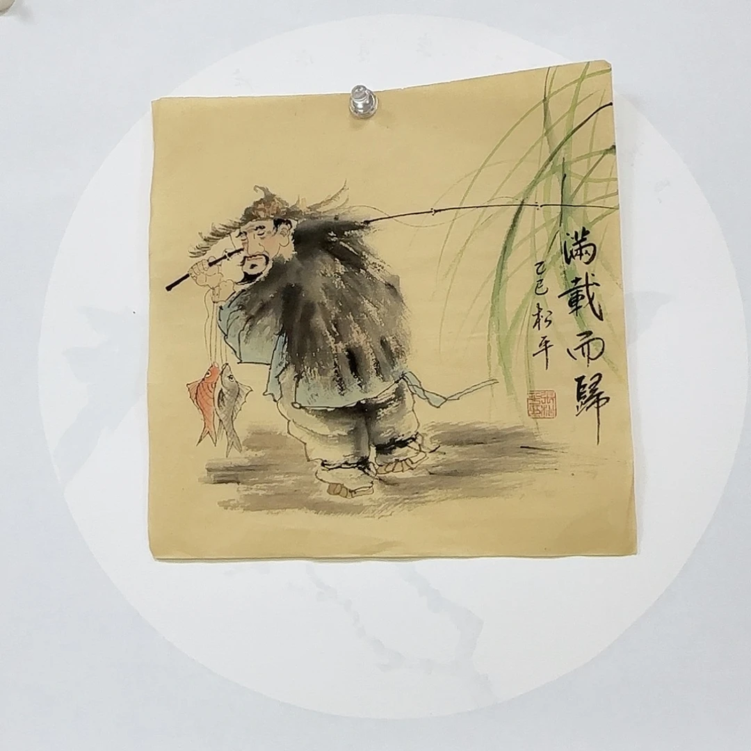 国画国画作品山水花鸟