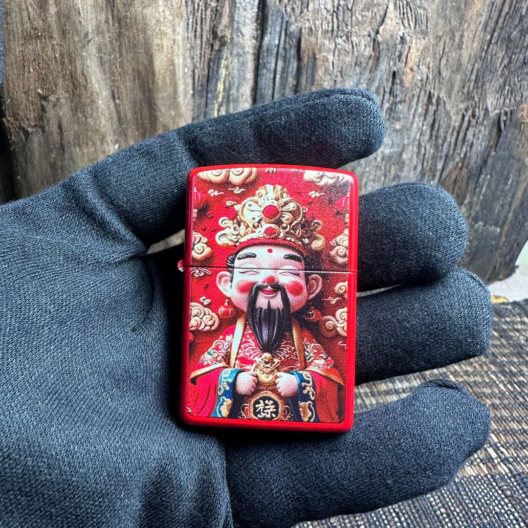 LYA-00604 财神 煤油打火机经典创意网红时尚【福利款单机不带油】