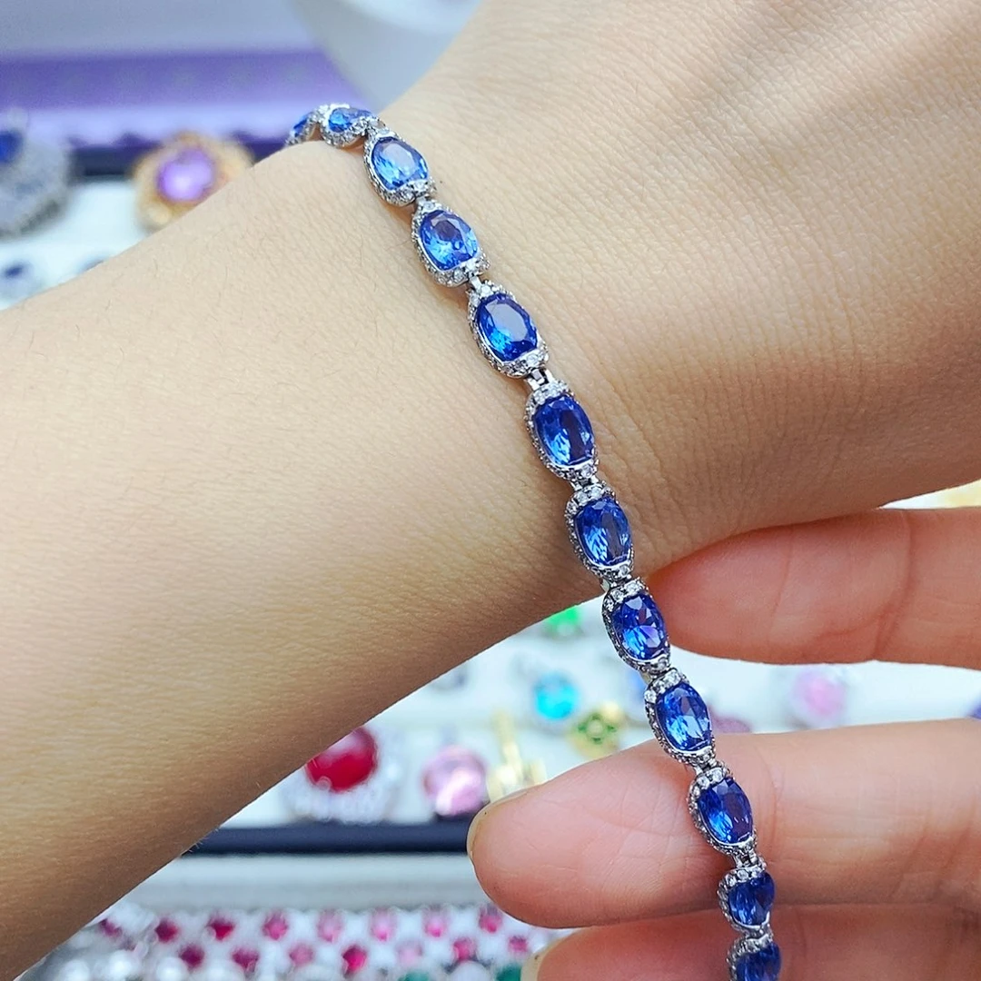 手链蓝宝石未镶嵌