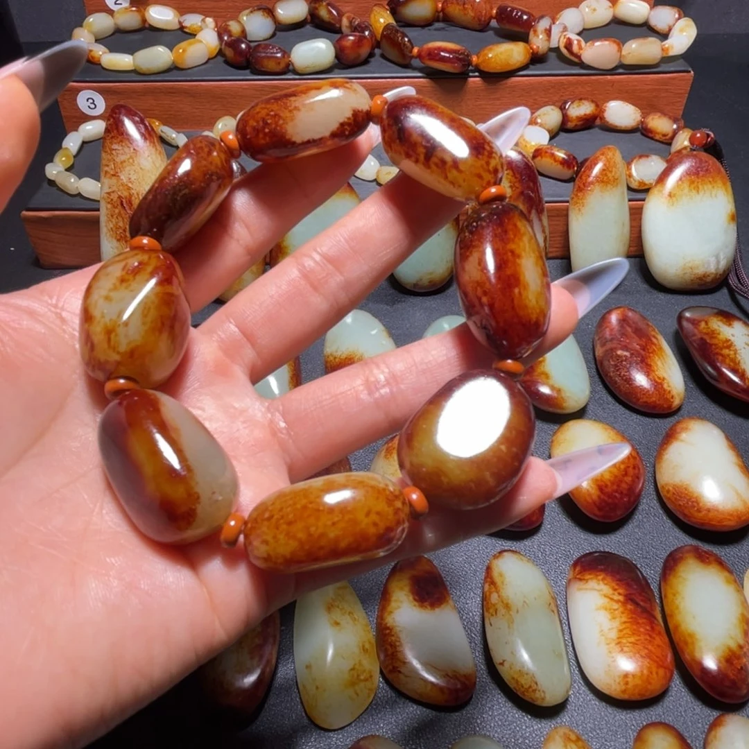 未镶嵌手链和田玉尤**斯