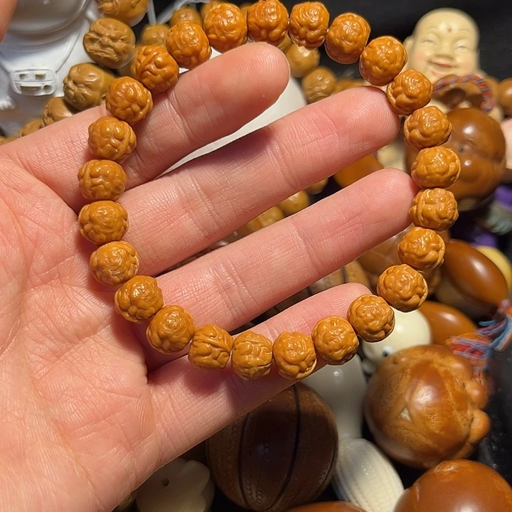 橄榄核手串/手链猴头1.0蝉王