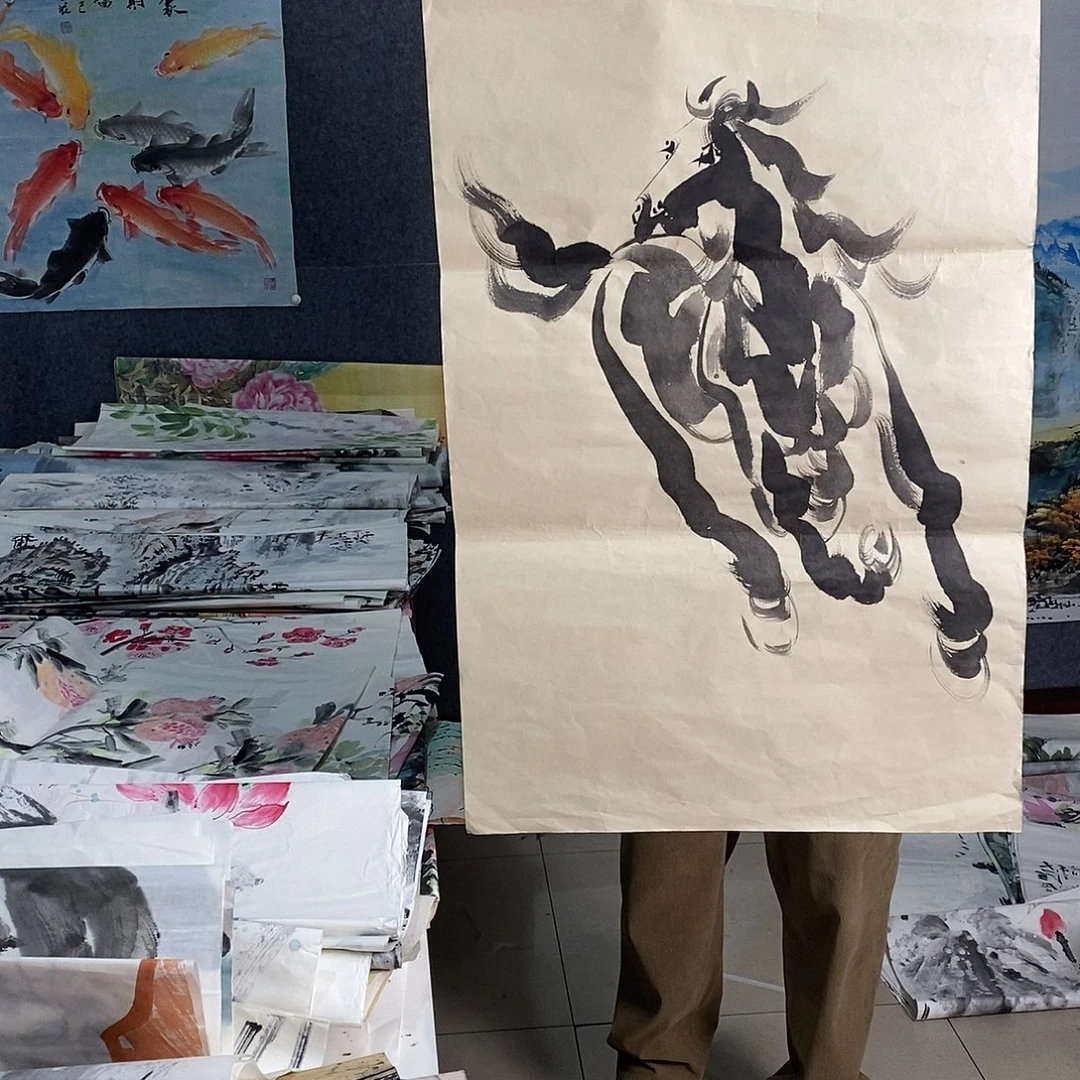 国画手写手绘国画作品4