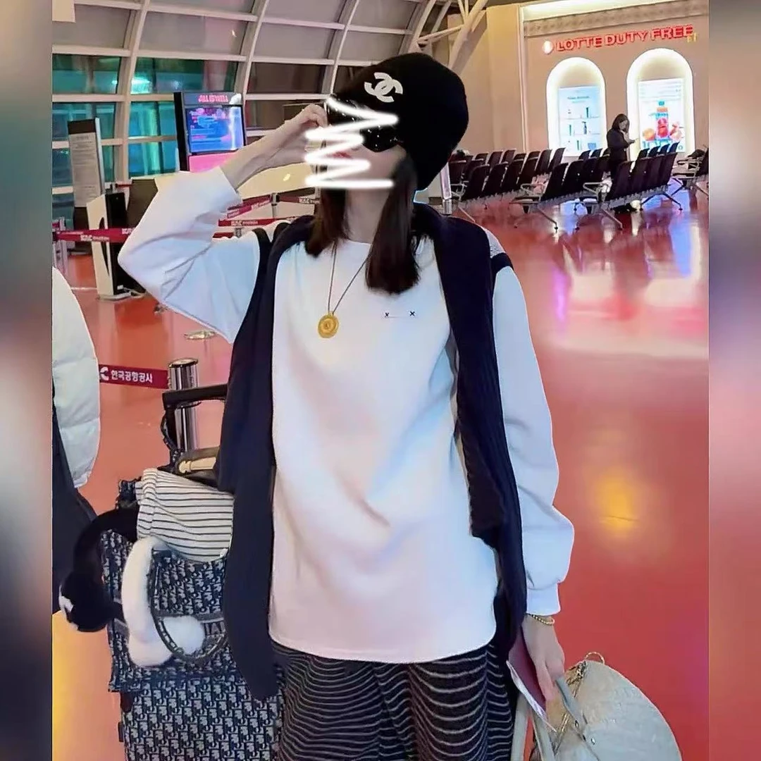 25秋冬加厚加绒自发热T恤#8076