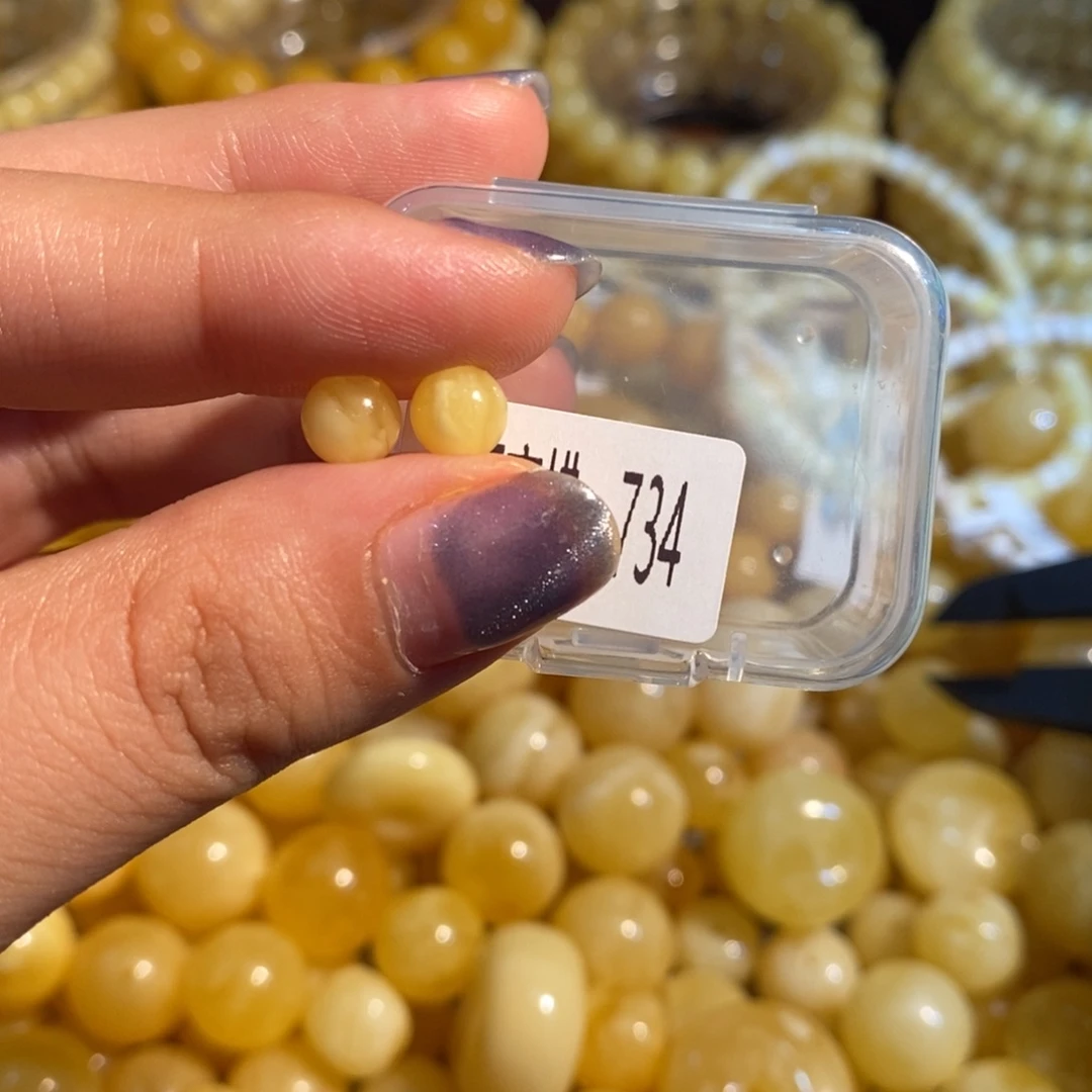 琥珀未镶嵌珠宝奇石734