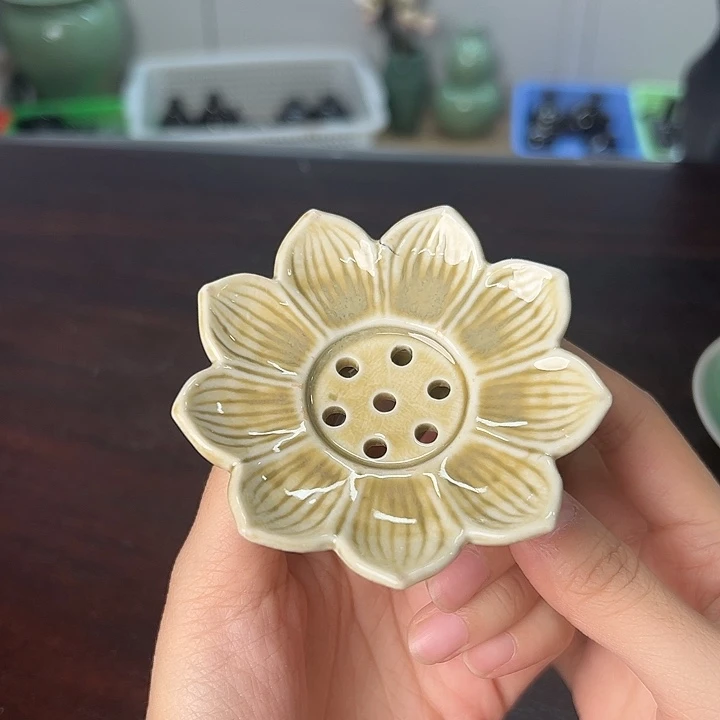 龙泉云间青瓷小米茶器