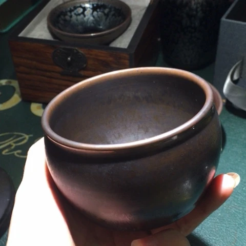 【闪购商品】茶盏建盏主人杯图片款