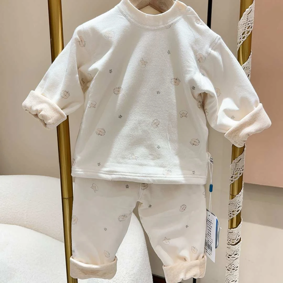 未来星-【061-506高腰款】桑蚕丝肩扣家居服套装