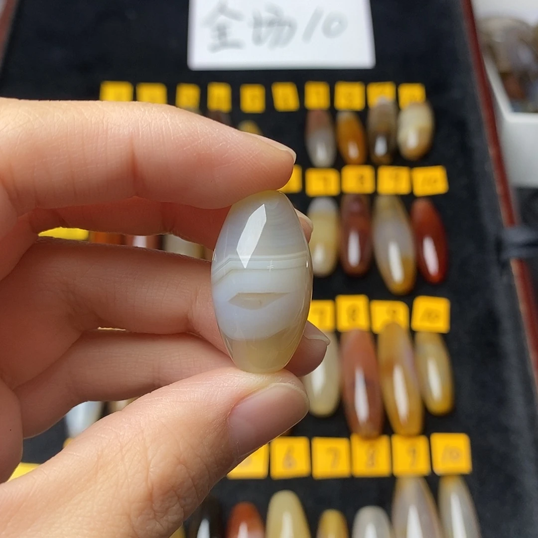 漫***心玛瑙/玉髓未镶嵌颈饰