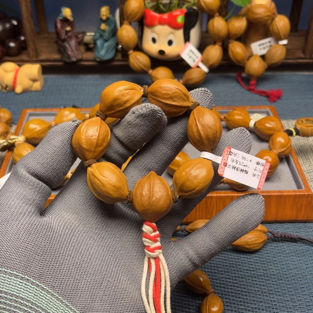 手串/手链橄榄核梅林铁核19.25左右去霜手捻